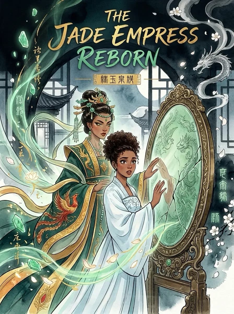 Manhua page from "The Jade Empress Reborn" made with Mankai
