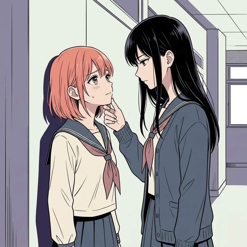 Girls Love style — AI girls love made with Mankai