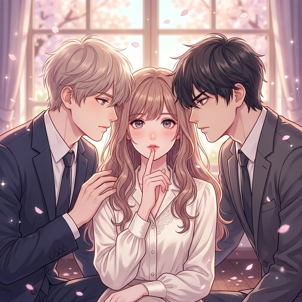 Love Triangle style — AI love triangle made with Mankai