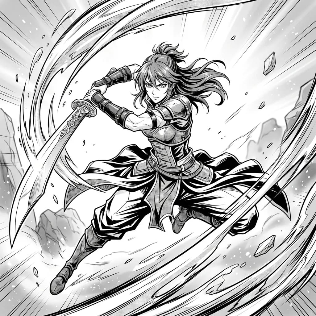 Manga style — AI manga made with Mankai
